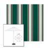 Picture of Forest Green Fancy | 6.5' Fiberglass Patio Umbrella Sunbrella® Awning Fabric