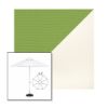 Picture of Ginkgo White | 6.5' Fiberglass Patio Umbrella Sunbrella® Awning Fabric