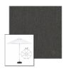Picture of Slate | 6.5' Fiberglass Patio Umbrella Sunbrella® Awning Fabric