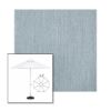 Picture of Storm | 6.5' Fiberglass Patio Umbrella Sunbrella® Awning Fabric