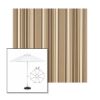 Picture of Westfield Mushroom | 6.5' Fiberglass Patio Umbrella Sunbrella® Awning Fabric