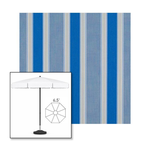 Picture of Baycrest Pacific | 6.5' Fiberglass Patio Umbrella Sunbrella® Awning Fabric