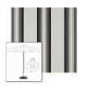 Picture of Grey Black White | 6.5' Fiberglass Patio Umbrella Sunbrella® Awning Fabric
