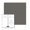 Picture of Charcoal Grey | 7.5' Fiberglass Patio Umbrella Sunbrella® Awning Fabric