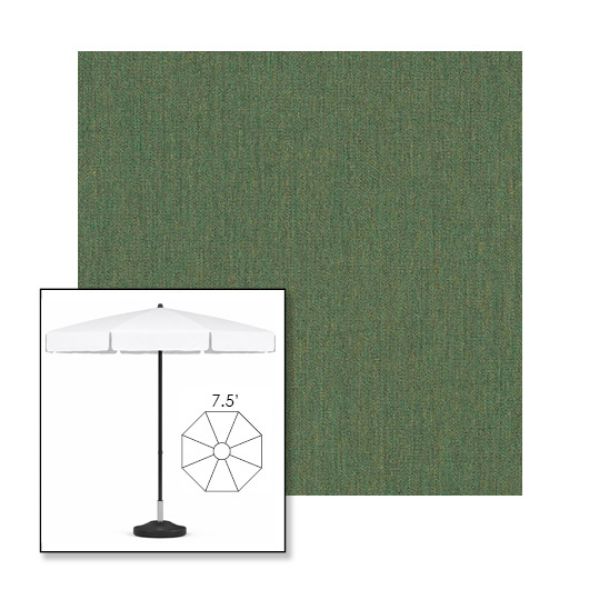 Picture of Fern | 7.5' Fiberglass Patio Umbrella Sunbrella® Awning Fabric
