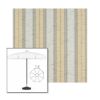 Picture of Grey Beige Chip Fancy | 7.5' Fiberglass Patio Umbrella Sunbrella® Awning Fabric