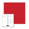 Picture of Jockey Red | 7.5' Fiberglass Patio Umbrella Sunbrella® Awning Fabric