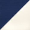 Picture of Marine Blue White | 7.5' Fiberglass Patio Umbrella Sunbrella® Awning Fabric