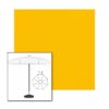 Picture of Sunflower Yellow | 7.5' Fiberglass Patio Umbrella Sunbrella® Awning Fabric