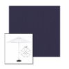 Picture of Captain Navy | 6.5' Fiberglass Market Umbrella Sunbrella® Awning Fabric