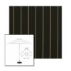 Picture of Cooper Black | 6.5' Fiberglass Market Umbrella Sunbrella® Awning Fabric
