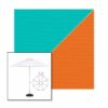 Picture of Aruba Tuscan | 7.5' Fiberglass Market Umbrella Sunbrella® Awning Fabric