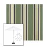 Picture of Ashford Forest | 7.5' Fiberglass Market Umbrella Sunbrella® Awning Fabric