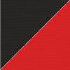 Picture of Black Logo Red | 7.5' Fiberglass Market Umbrella Sunbrella® Awning Fabric