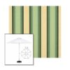 Picture of Colonnade Juniper | 7.5' Fiberglass Market Umbrella Sunbrella® Awning Fabric