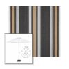 Picture of Emblem Classic | 7.5' Fiberglass Market Umbrella Sunbrella® Awning Fabric