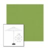 Picture of Ginkgo | 7.5' Fiberglass Market Umbrella Sunbrella® Awning Fabric