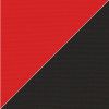 Picture of Logo Red Black | 7.5' Fiberglass Market Umbrella Sunbrella® Awning Fabric