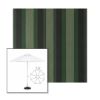 Picture of Marco Olive | 7.5' Fiberglass Market Umbrella Sunbrella® Awning Fabric