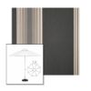 Picture of Tillman Shale | 7.5' Fiberglass Market Umbrella Sunbrella® Awning Fabric