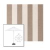 Picture of Paxton Marble | 9' Fiberglass Market Umbrella Sunbrella® Awning Fabric