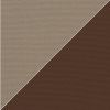 Picture of Taupe True Brown | 9' Fiberglass Market Umbrella Sunbrella® Awning Fabric
