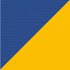 Picture of Mediterranean Blue Sunflower | 11' Fiberglass Market Umbrella Sunbrella® Awning Fabric