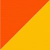 Picture of Orange Sunflower | 5.5' Fiberglass Market Umbrella Sunbrella® Awning Fabric