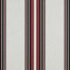 Picture of Burgundy Black White | 6.5' Fiberglass Market Umbrella Sunbrella® Awning Fabric