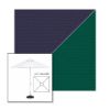 Picture of Captain Navy Forest Green | 6.5' Fiberglass Market Umbrella Sunbrella® Awning Fabric