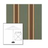 Picture of Forest Vintage | 6.5' Fiberglass Market Umbrella Sunbrella® Awning Fabric