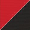 Picture of Jockey Red Black | 6.5' Fiberglass Market Umbrella Sunbrella® Awning Fabric