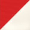Picture of Logo Red White | 6.5' Fiberglass Market Umbrella Sunbrella® Awning Fabric