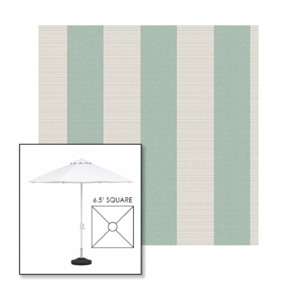 Picture of Paxton Dew | 6.5' Fiberglass Market Umbrella Sunbrella® Awning Fabric