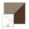 Picture of Taupe True Brown | 6.5' Fiberglass Market Umbrella Sunbrella® Awning Fabric