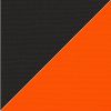 Picture of Black Orange | 7.5' Heavy Duty Aluminum Market Umbrella Sunbrella® Awning Fabric