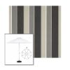 Picture of Clinton Granite | 9' Heavy Duty Aluminum Market Umbrella Sunbrella® Awning Fabric