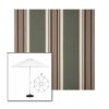 Picture of Emblem Fern | 9' Heavy Duty Aluminum Market Umbrella Sunbrella® Awning Fabric