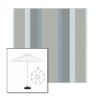Picture of Marco Blue Grey | 9' Heavy Duty Aluminum Market Umbrella Sunbrella® Awning Fabric