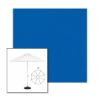Picture of Pacific Blue | 9' Heavy Duty Aluminum Market Umbrella Sunbrella® Awning Fabric