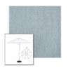 Picture of Storm | 9' Heavy Duty Aluminum Market Umbrella Sunbrella® Awning Fabric