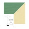 Picture of Basil Parchment | 5.5' Square Heavy Duty Aluminum Market Umbrella Sunbrella® Awning Fabric