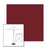 Picture of Burgundy | 5.5' Square Heavy Duty Aluminum Market Umbrella Sunbrella® Awning Fabric