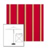 Picture of Manteo Cardinal | 5.5' Square Heavy Duty Aluminum Market Umbrella Sunbrella® Awning Fabric