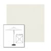 Picture of Natural | 5.5' Square Heavy Duty Aluminum Market Umbrella Sunbrella® Awning Fabric