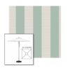 Picture of Paxton Dew | 5.5' Square Heavy Duty Aluminum Market Umbrella Sunbrella® Awning Fabric