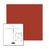 Picture of Terracotta | 5.5' Square Heavy Duty Aluminum Market Umbrella Sunbrella® Awning Fabric