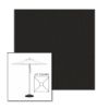 Picture of Black | 6.5' Square Heavy Duty Aluminum Market Umbrella Sunbrella® Awning Fabric