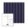 Picture of Cooper Navy | 6.5' Square Heavy Duty Aluminum Market Umbrella Sunbrella® Awning Fabric