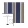 Picture of Emblem Navy | 6.5' Square Heavy Duty Aluminum Market Umbrella Sunbrella® Awning Fabric